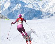 Slalom ski sport játék focis ingyen játék