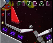 Space adventure pinball focis HTML5 játék