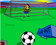 Football shootout online játék