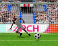 Penalty challenge focis játék focis HTML5 játék